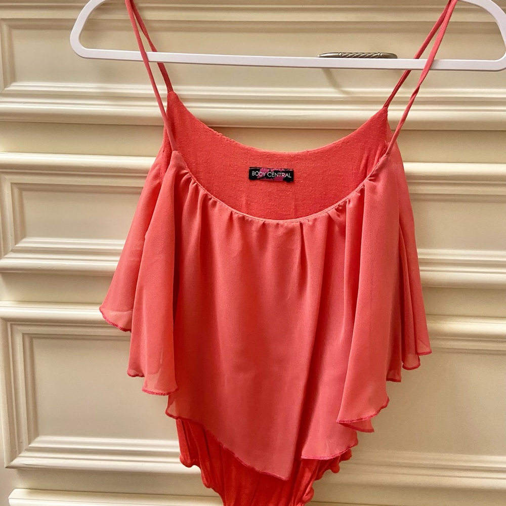 Spaghetti strap bodysuit